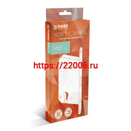 Корпус Fuaro (Фуаро) врезного замка MAGNM85C-50 (M85C-50) SSC сатинированный хром фото 2