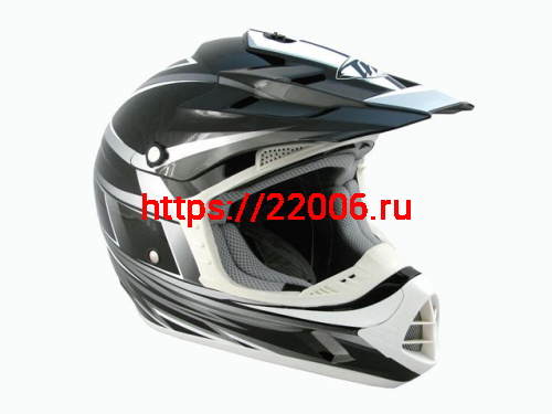 Мотошлем THH TX-12 №17 black/silver (S)