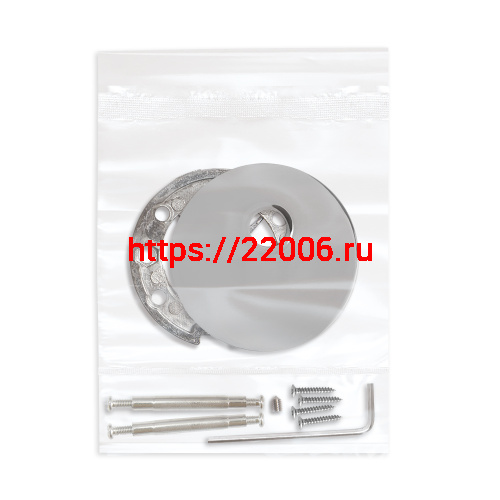 Накладка Fuaro (Фуаро) на шток цилиндра ESC.O.RLR/R.486 CP-8 хром (1шт.) фото 2