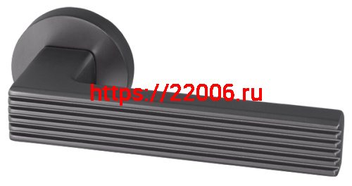 Ручка Armadillo (Армадилло) раздельная R.URB52.LINE (LINE URB6) BPVD-77 вороненый никель Ручка Armadillo (Армадилло) раздельная R.URB52.LINE (LINE URB6) BPVD-77 вороненый никель