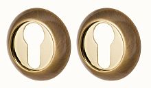 Накладка Armadillo (Армадилло) под цилиндр ET.R.LD54 (ET-1) AB/GP-7 бронза/золото