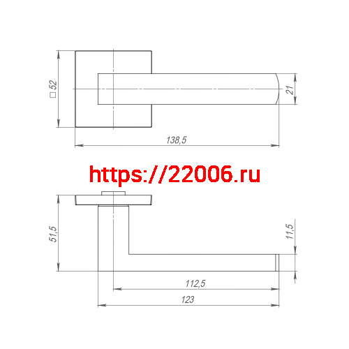 Ручка Ajax (Аякс) раздельная K.JS51.OPTIMAL BL-24 черный фото 3 Ручка Ajax (Аякс) раздельная K.JS51.OPTIMAL BL-24 черный фото 3