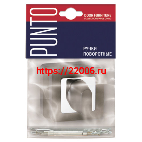 Ручка Punto (Пунто) поворотная BK6.K.QR52 (BK6 QR) GR/CP-23 графит/хром фото 2 Ручка Punto (Пунто) поворотная BK6.K.QR52 (BK6 QR) GR/CP-23 графит/хром фото 2