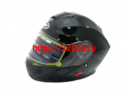 Мотошлем YM-926 черный (S)