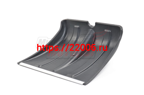 Лопата снегоуборочная 380*365мм "Метель №1" (ал. планка, без черенка)