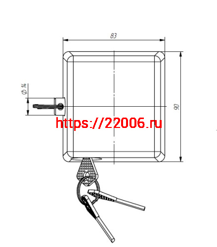 Замок Zenit (Зенит) навесной ВС2-10 фото 2 Замок Zenit (Зенит) навесной ВС2-10 фото 2