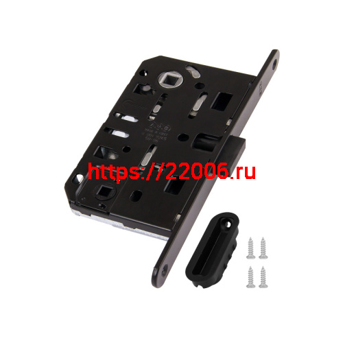 B06102.50.93.567 AGB (АГБ) Защелка врезная WC (черный) с отв. пл. B02402.05.93 MEDIANA POLARIS фото 4 B06102.50.93.567 AGB (АГБ) Защелка врезная WC (черный) с отв. пл. B02402.05.93 MEDIANA POLARIS фото 4