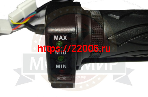 Ручка газа эл.квадроцикла 48W+ ручка левая (NITRO 1000Вт), ORION фото 2