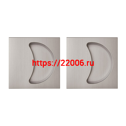 Ручка Armadillo (Армадилло) для раздвижных дверей SH.QUADRO55.010 SN-3 матовый никель Ручка Armadillo (Армадилло) для раздвижных дверей SH.QUADRO55.010 SN-3 матовый никель