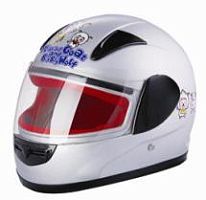 Мотошлем YM-203 KIDS красный (L)