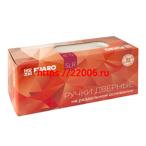 Ручка Fuaro (Фуаро) раздельная R.SLR52.ABRASIVE SSG-39 сатинированное золото фото 2