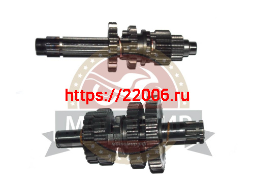 Коробка в сборе KAYO YX140/160 1P56 FMJ (1-10, 13-21)