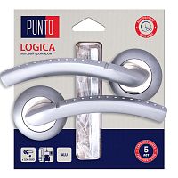 Ручка Punto (Пунто) раздельная LM/A R.TL54.LOGICA/HD SC/CP-16 матовый хром/хром