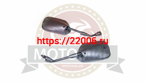 Зеркала (036) d8 пласт.черные (нов) фото 2 Зеркала (036) d8 пласт.черные (нов) фото 2