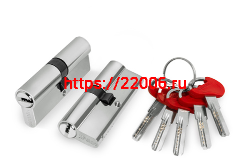 Цилиндровый Fuaro (Фуаро) механизм (D-PRO500/90) D-PRO5000Key90(40+10+40) CP хром 5Key