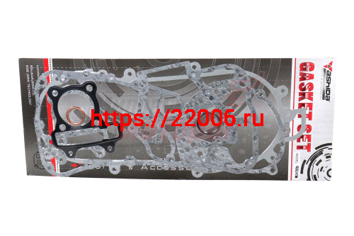 Набор прокладок двигателя 158QMJ d57; СТЕЛС,keeway