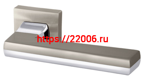 Ручка Armadillo (Армадилло) раздельная K.USQ52.GROOVE (GROOVE USQ5) SN/СР-3 мат.никель/хром Ручка Armadillo (Армадилло) раздельная K.USQ52.GROOVE (GROOVE USQ5) SN/СР-3 мат.никель/хром