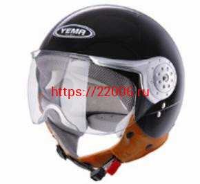 Мотошлем YM-611 серый (М) Мотошлем YM-611 серый (М)