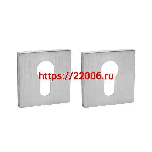 Накладка Ajax (Аякс) под цилиндр ET.K.JS51 (ET JS) SSC-16 сатинированный хром