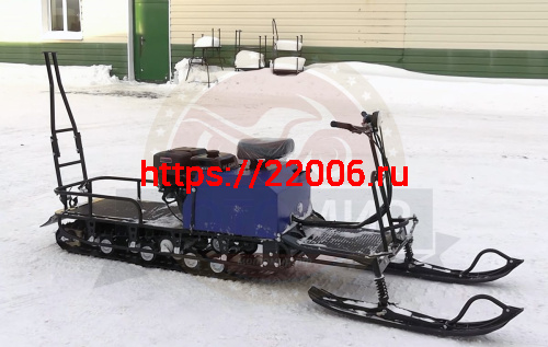 Мотобуксировщик с лыжным модулем 16 л.с., С РЕВЕРСОМ ЛИДЕР-3-4Т-15АП LONG (4 тележ) SPORT фото 3