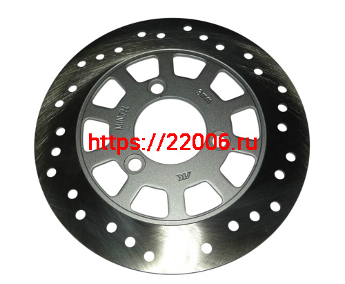 Диск тормозной задний скутер QUANTUM(049) Диск тормозной задний скутер QUANTUM(049)