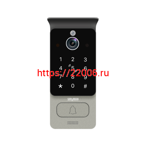 SVV-210AR MF (silver/black) вызывная панель SVV-210AR MF (silver/black) вызывная панель