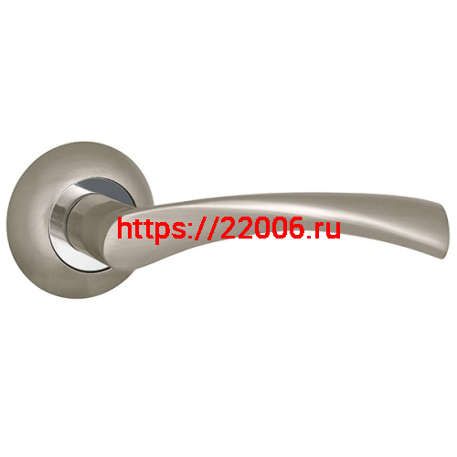 Ручка Punto (Пунто) раздельная R.TL54.CRONA (CRONA TL) SN/CP-3 матовый никель/хром