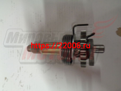 Вал кикстартера в сборе YBR125