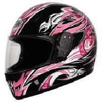 Мотошлем THH TS-38 №3 black/pink (S)