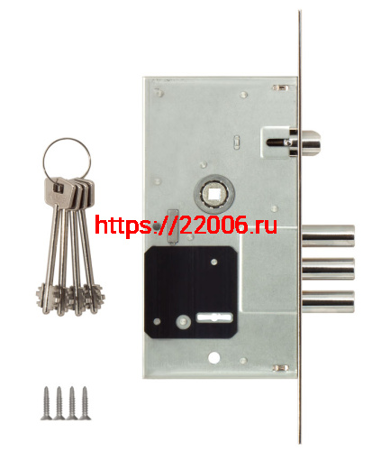 Замок Kale kilit (Кале килит) врезной сувальдный с защёлкой 252/RL (тех. комплектация), 4 кл. фото 2