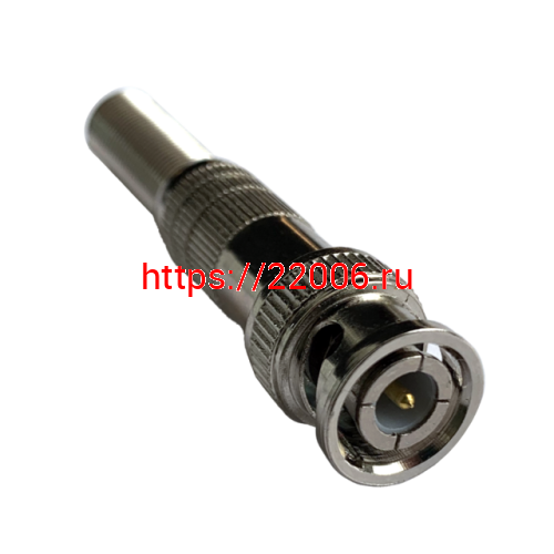 SAT-140 (Штекер BNC с пружиной металл) Разъем SAT-140 (Штекер BNC с пружиной металл) Разъем