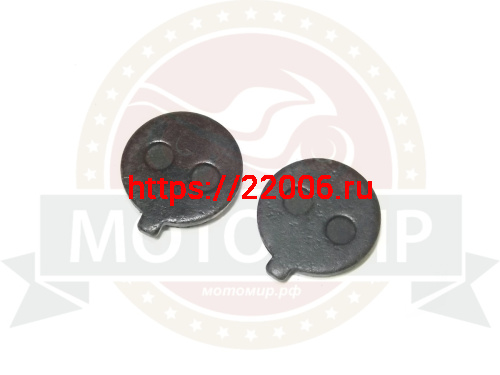 Колодки тормозные на дисковый тормоз "пятачок" EHPD 01 (VB 133) фото 2 Колодки тормозные на дисковый тормоз "пятачок" EHPD 01 (VB 133) фото 2