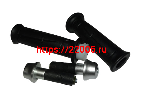 Ручка руля правая (газа) WIZARD LED в сборе (с резинкой) + ручка левая (резинка) (096+097) Ручка руля правая (газа) WIZARD LED в сборе (с резинкой) + ручка левая (резинка) (096+097)