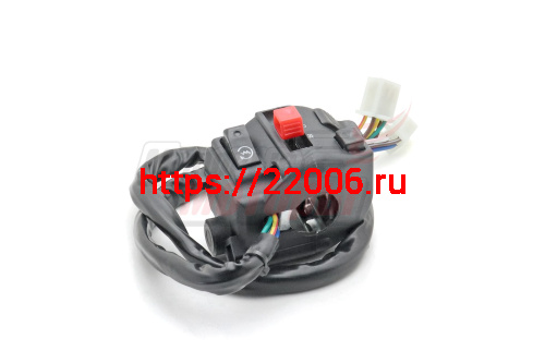 Переключатель руля лев. (4 ф-ции, 6+3 контакта, разъем 6pin+4pin мама) TERRANO Переключатель руля лев. (4 ф-ции, 6+3 контакта, разъем 6pin+4pin мама) TERRANO