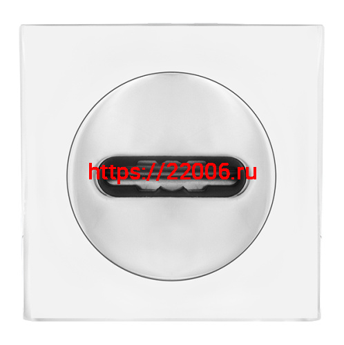 Накладка Fuaro (Фуаро) под сувальдный ключ SC.K.KM52 (SC KM) CP-8 хром