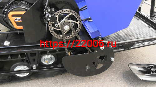 Мотобуксировщик компактный ЛИДЕР-СИГМА-2К, 8+ л.с., с лыжным модулем, ВАРИАТОР TAV2-40 фото 9