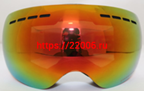 Очки NORTH WOLF YH659 горнолыжные черные (пришли как 76662)