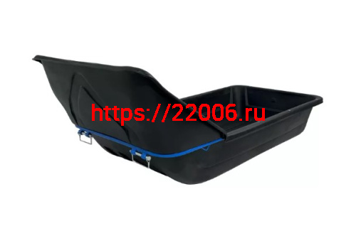 Сани волокуши снегоходные 1450 с отбойником, демпфером (1710х750х560)