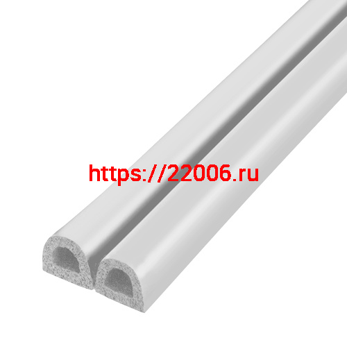 Уплотнитель Fuaro (Фуаро) самоклеящийся ADH/D-9x7,5mm, WHITE белый 100m Уплотнитель Fuaro (Фуаро) самоклеящийся ADH/D-9x7,5mm, WHITE белый 100m