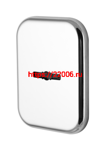 Декоратив. Armadillo (Армадилло) Квадратная накл. на сувальдный замок со шторкой PS-DEC SQ CT (ATC Protector 1) CP-8 Хром