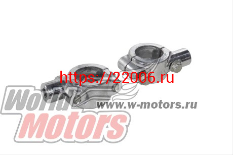 Кронштейны крепления зеркал М8 ХРОМ (алюминий)(ПАРА) Кронштейны крепления зеркал М8 ХРОМ (алюминий)(ПАРА)