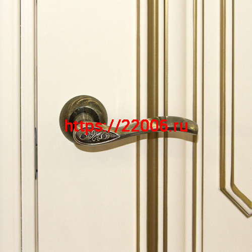 Ручка Punto (Пунто) раздельная R.TL54.RUMBA (RUMBA TL) ABG-6 зеленая бронза фото 2