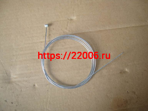 Трос тормоза 1800 мм.*1,5мм головка 7х6мм, поштучно без упаковки (ESW 01) Трос тормоза 1800 мм.*1,5мм головка 7х6мм, поштучно без упаковки (ESW 01)