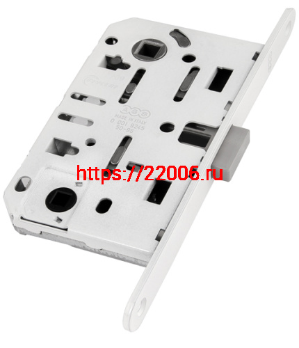 B06102.50.FM AGB (АГБ) (=B04102, B05102) Защелка врезная WC (белый) тех. уп. без отв. пл. MEDIANA POLARIS B06102.50.FM AGB (АГБ) (=B04102, B05102) Защелка врезная WC (белый) тех. уп. без отв. пл. MEDIANA POLARIS