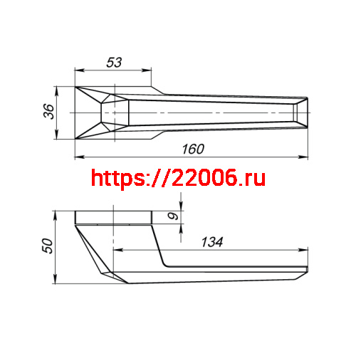 Ручка Armadillo (Армадилло) раздельная K.UCS36.STONE (STONE UCS) BL-26 черный фото 3 Ручка Armadillo (Армадилло) раздельная K.UCS36.STONE (STONE UCS) BL-26 черный фото 3