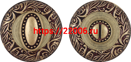 Ручка Fuaro (Фуаро) поворотная BK6.R.SM58 (BK6 SM) RB-10 французское золото