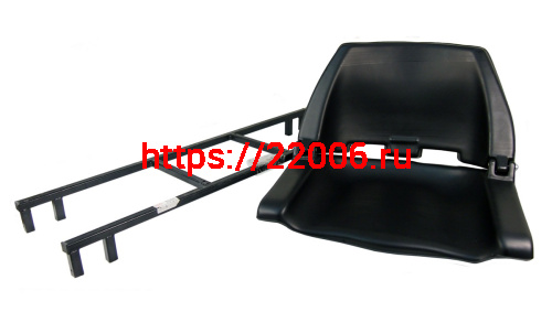 Сиденье для саней-волокуш 1900  на метал. раме ,СКЛАДНОЕ антивандальное, одинарное №5