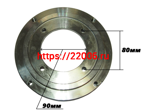 Переходник для установки на Агрос дв. LIFAN 8-9 л.с., посадка (4 отв. х 80 мм, цент. отв. 90 мм.) фото 3 Переходник для установки на Агрос дв. LIFAN 8-9 л.с., посадка (4 отв. х 80 мм, цент. отв. 90 мм.) фото 3