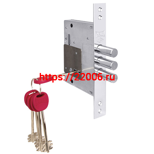 Замок Kale kilit (Кале килит) врезной сувальдный 257/L (тех. комплектация), 5 кл. (кл. 60 мм) Замок Kale kilit (Кале килит) врезной сувальдный 257/L (тех. комплектация), 5 кл. (кл. 60 мм)