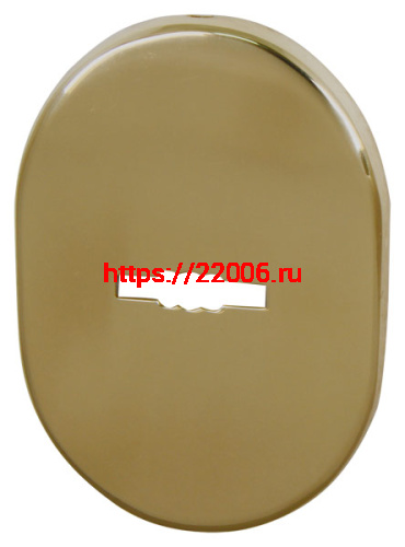 Накладка Fuaro (Фуаро) на сувальдный замок ESC.S.SF/OV.475 (ESC 475) GP латунь Накладка Fuaro (Фуаро) на сувальдный замок ESC.S.SF/OV.475 (ESC 475) GP латунь